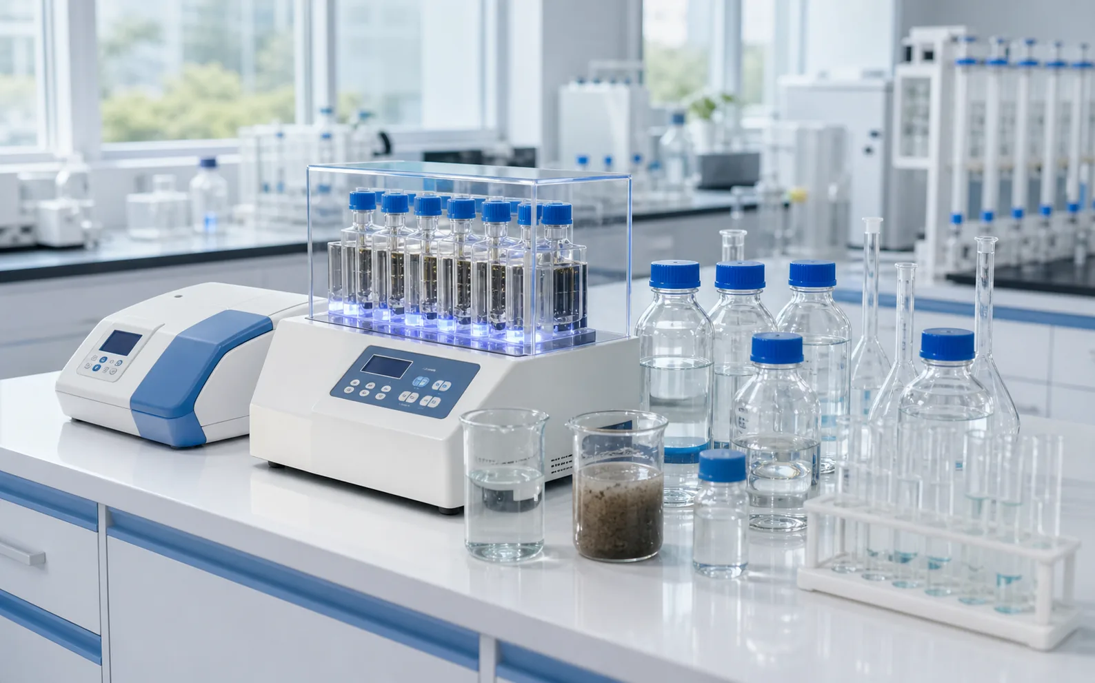 Environmental Water and Wastewater laboratory application