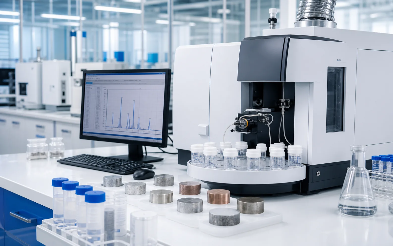 Material and Elemental Analysis laboratory application