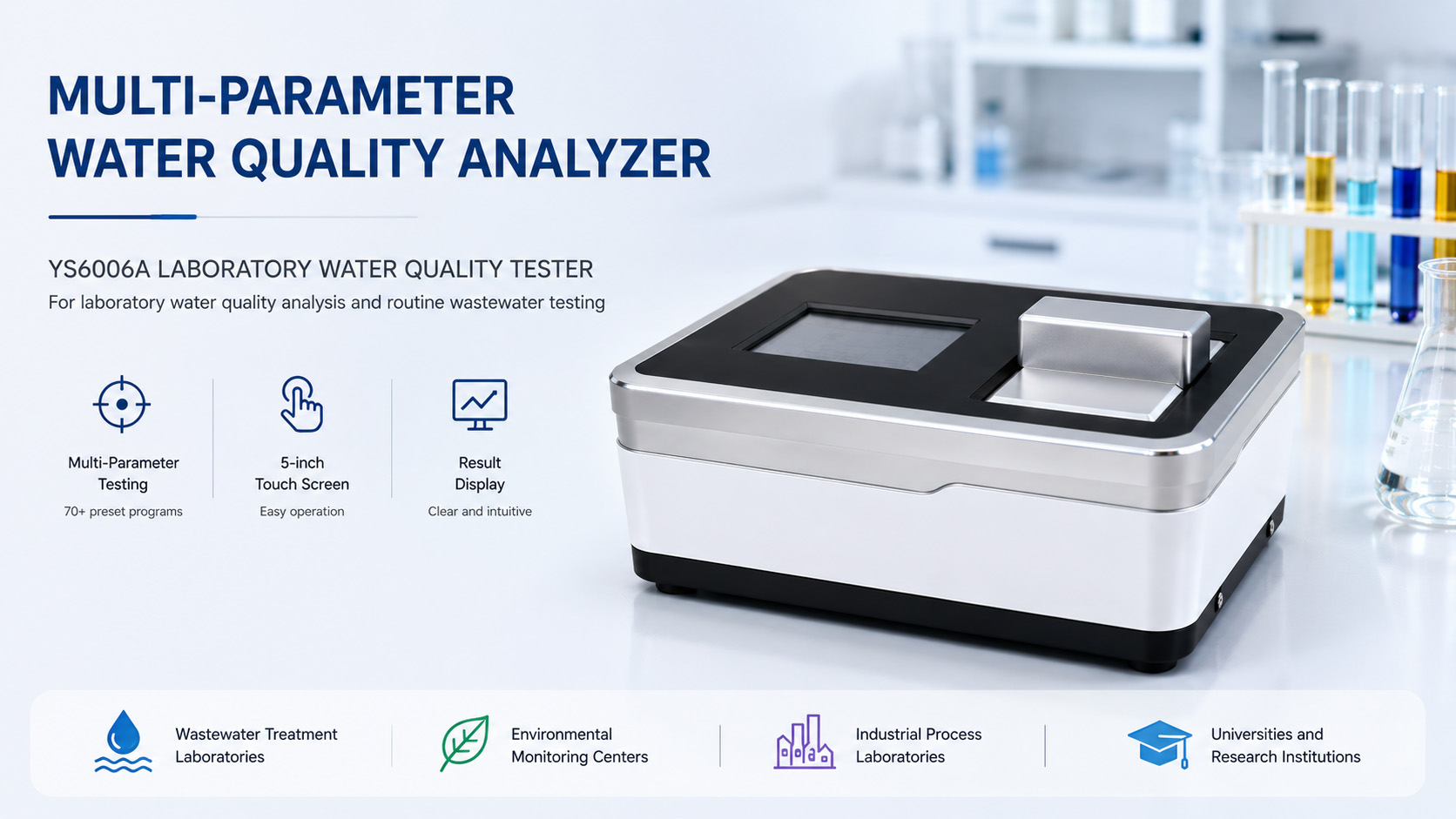 Benchtop Water Quality Analyzer view 2